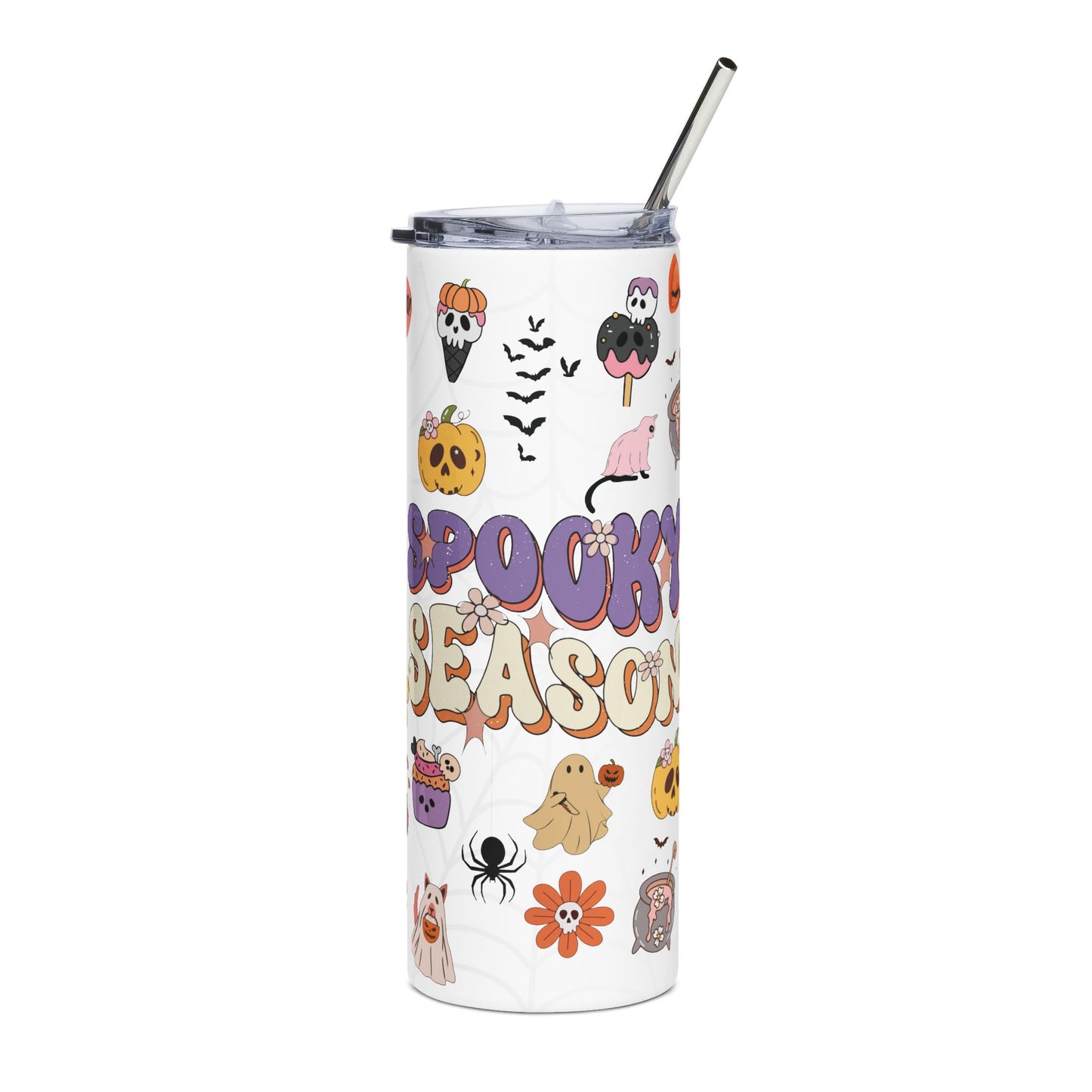 Spooky Season Stainless Steel Tumbler 20 oz