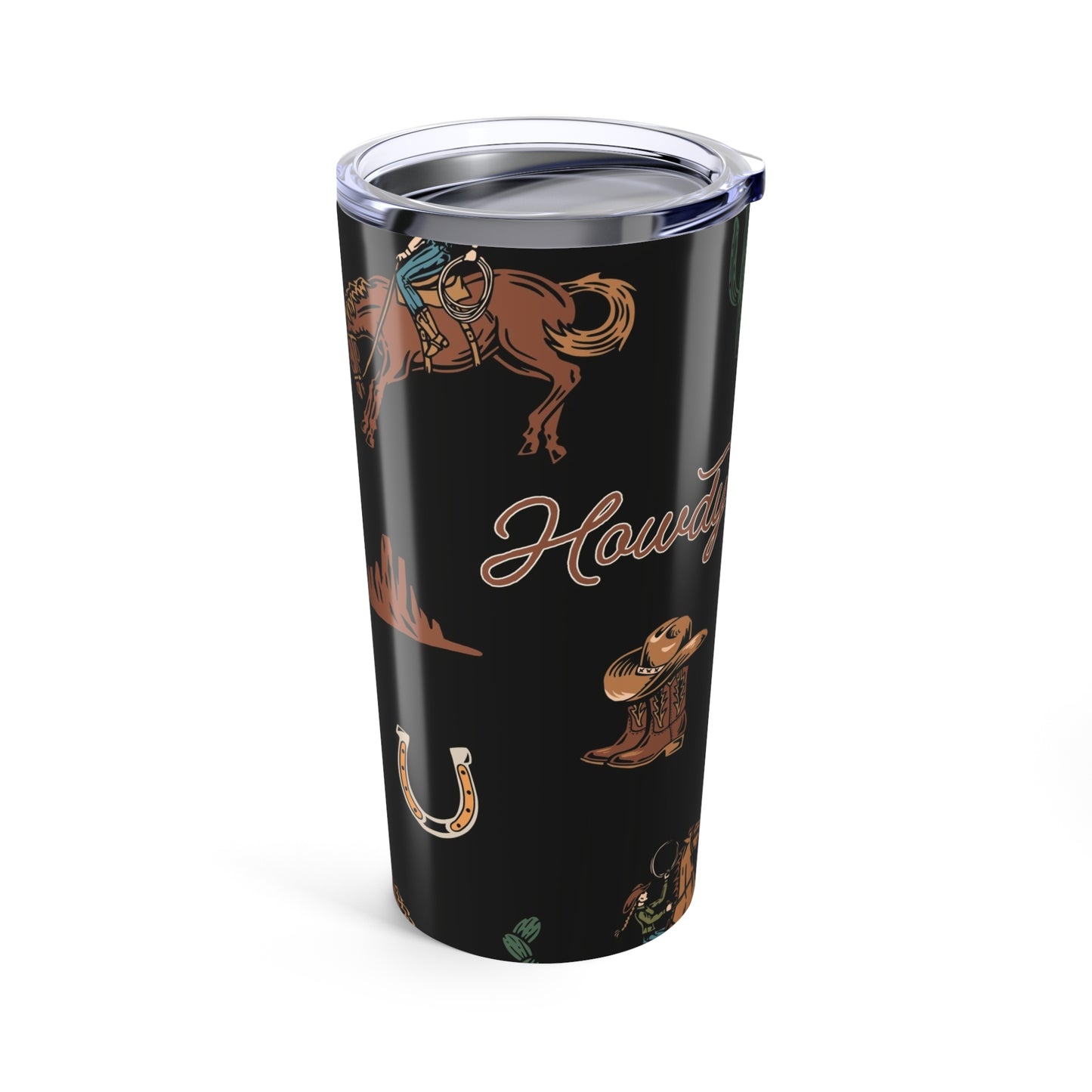 Rustic Cowgirl Tumbler 20oz