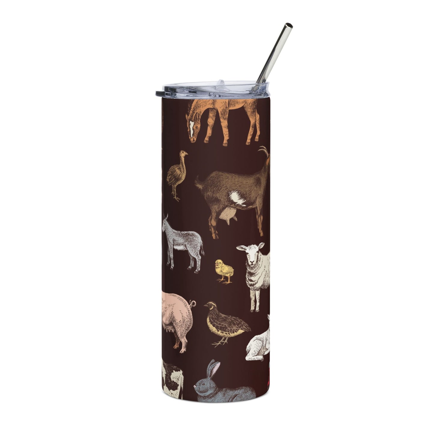 Farm Animal Stainless Steel Tumbler, 20oz