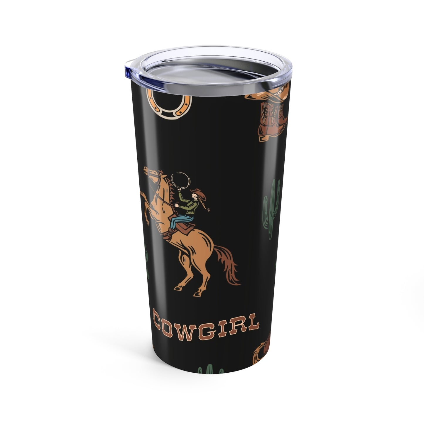 Rustic Cowgirl Tumbler 20oz
