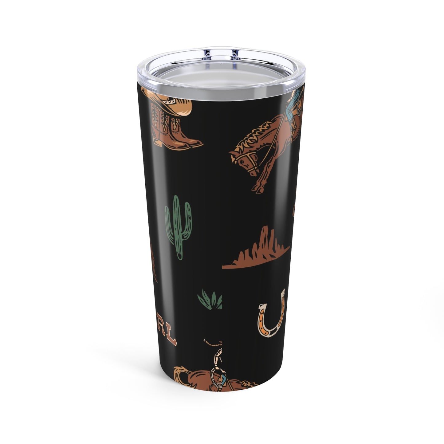 Rustic Cowgirl Tumbler 20oz