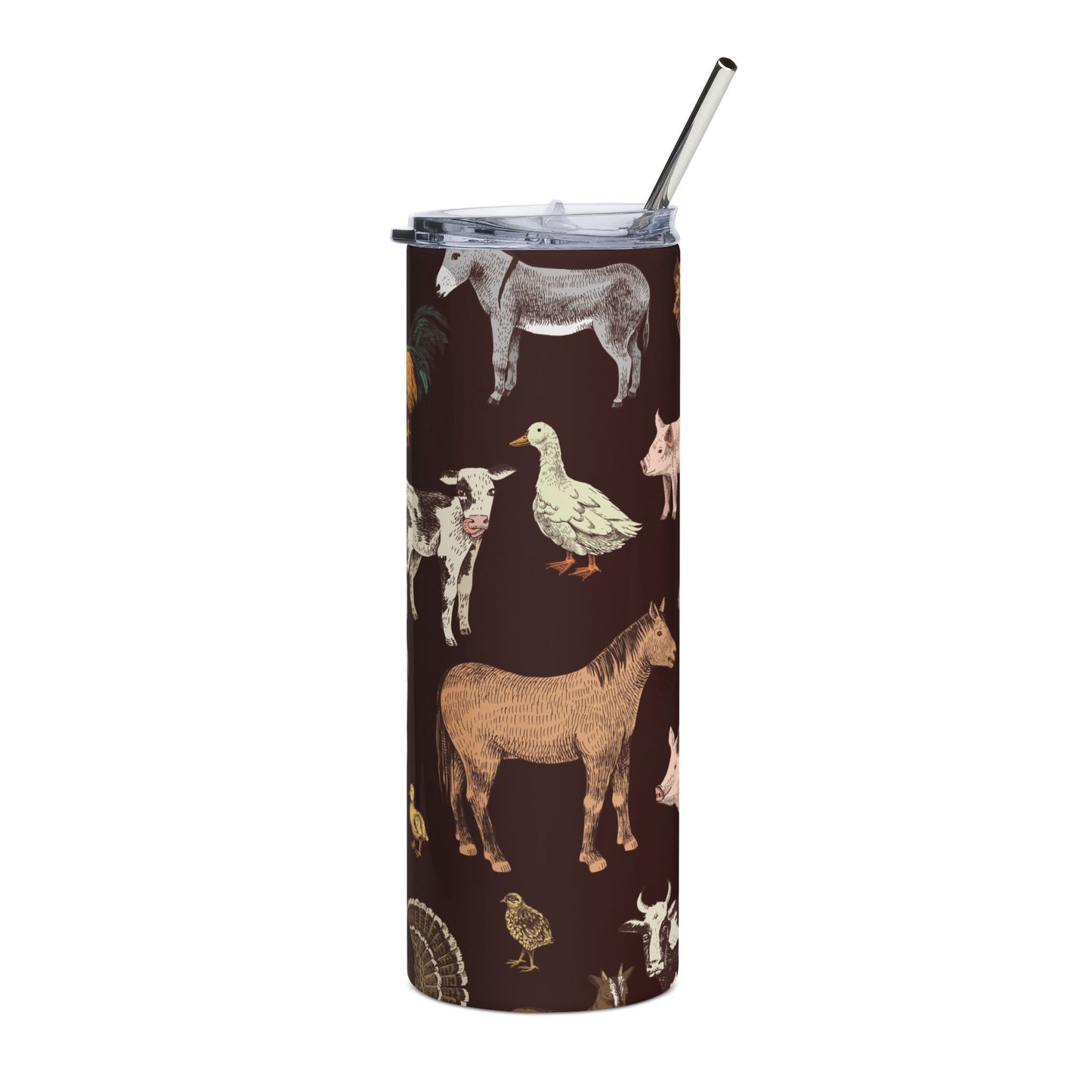 Farm Animal Stainless Steel Tumbler, 20oz