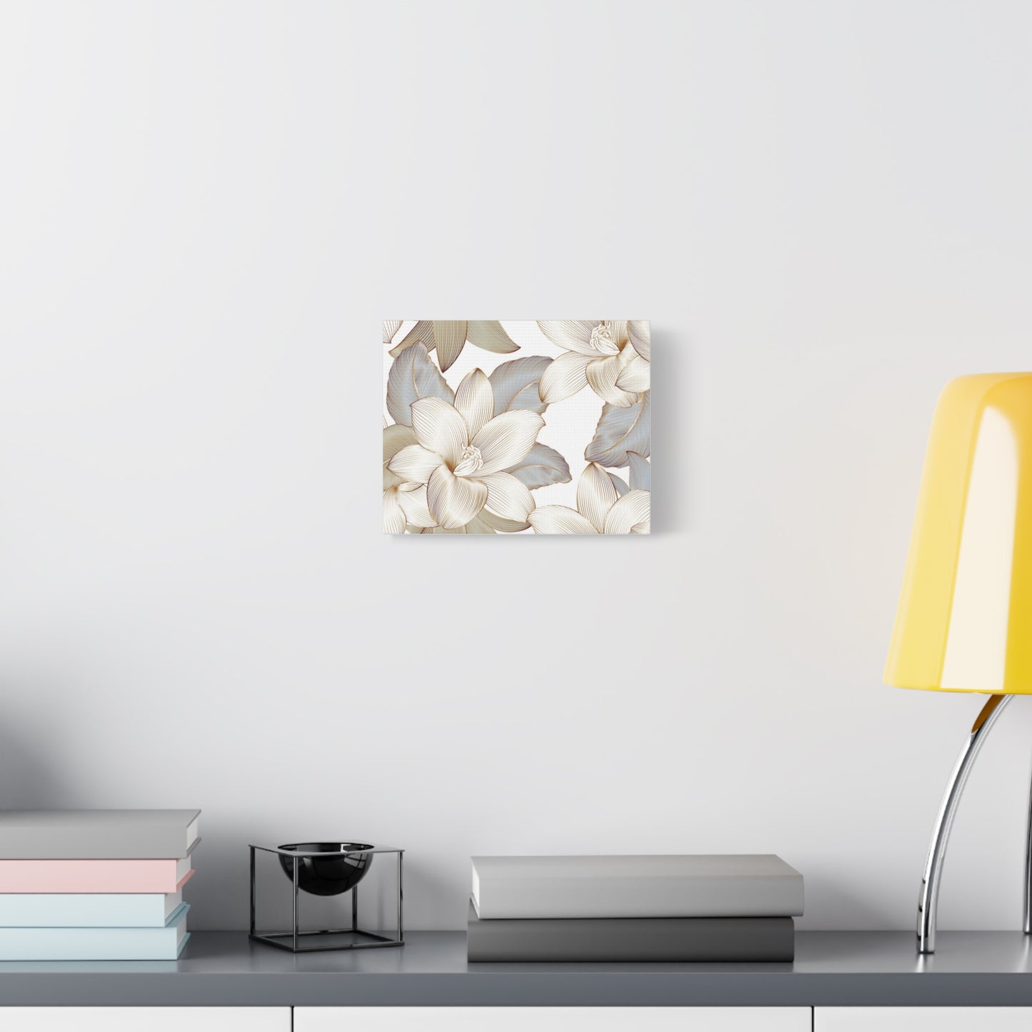Floral Canvas Wall Art 10"x 8"