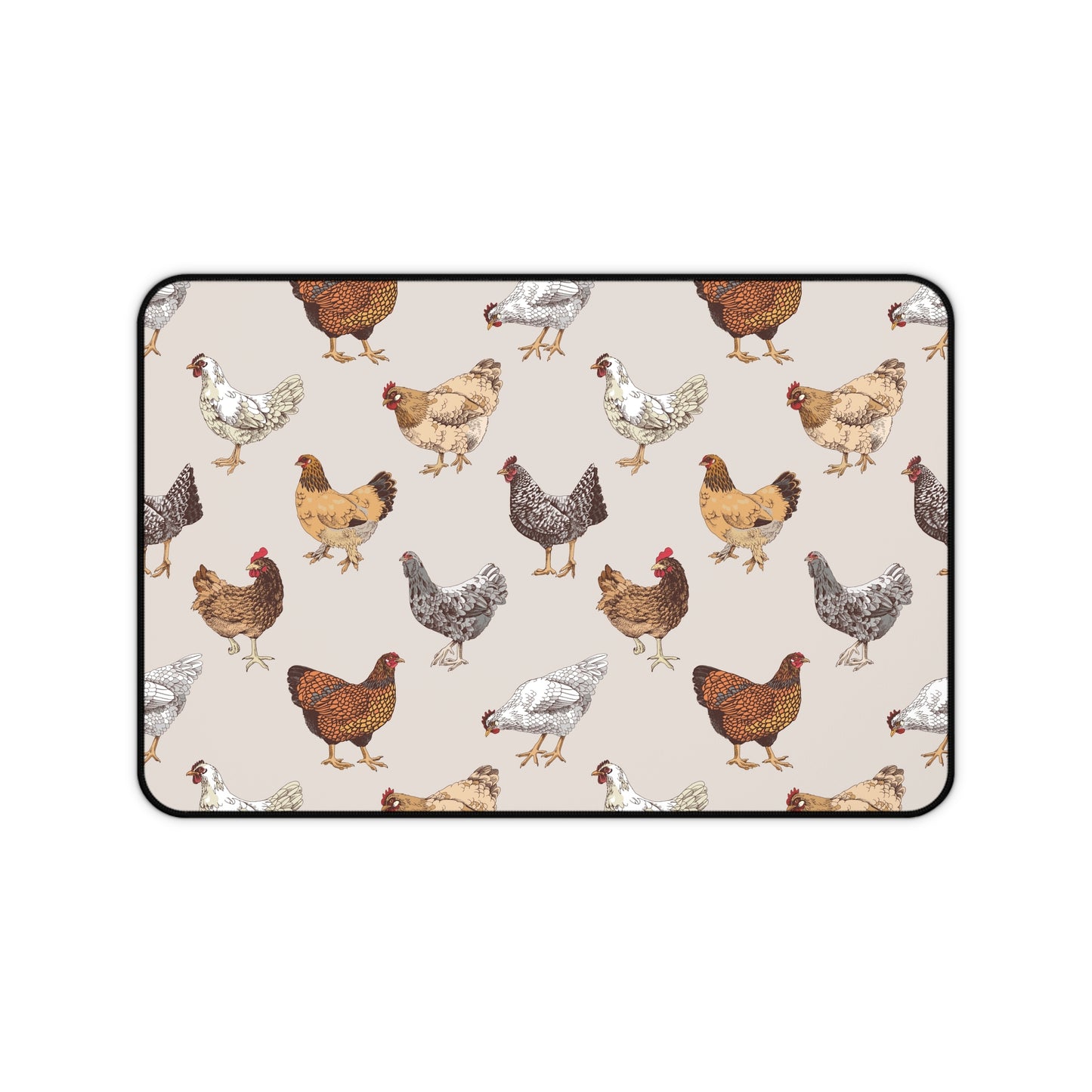 Charming Chicken Desk Mat