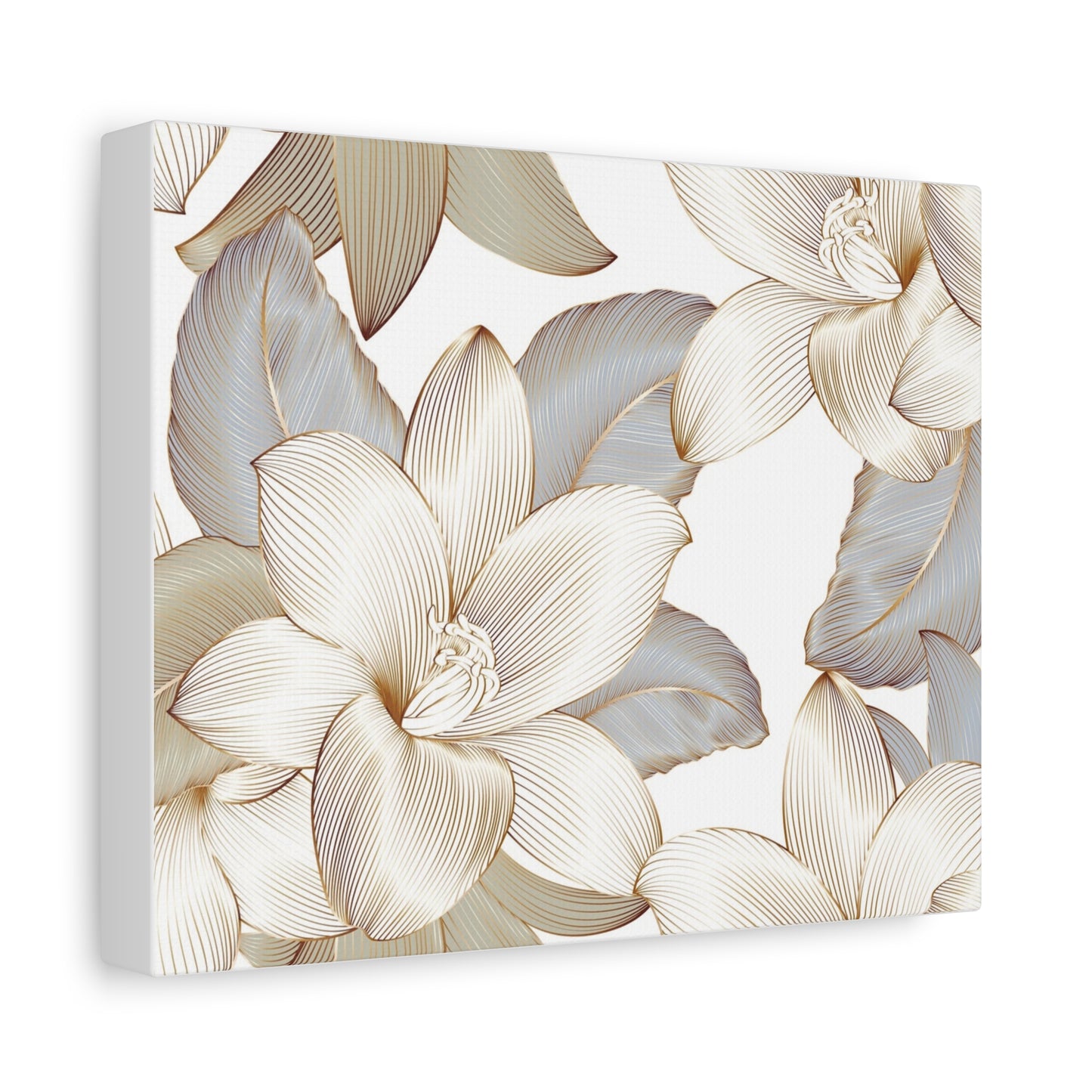 Floral Canvas Wall Art 10"x 8"