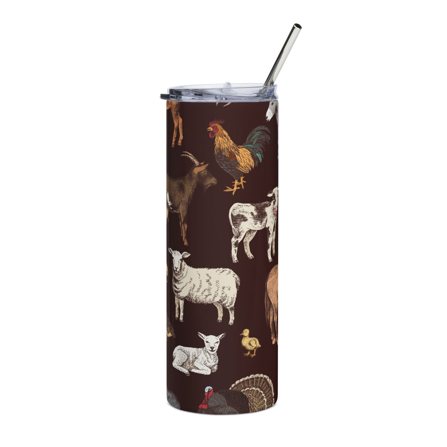 Farm Animal Stainless Steel Tumbler, 20oz