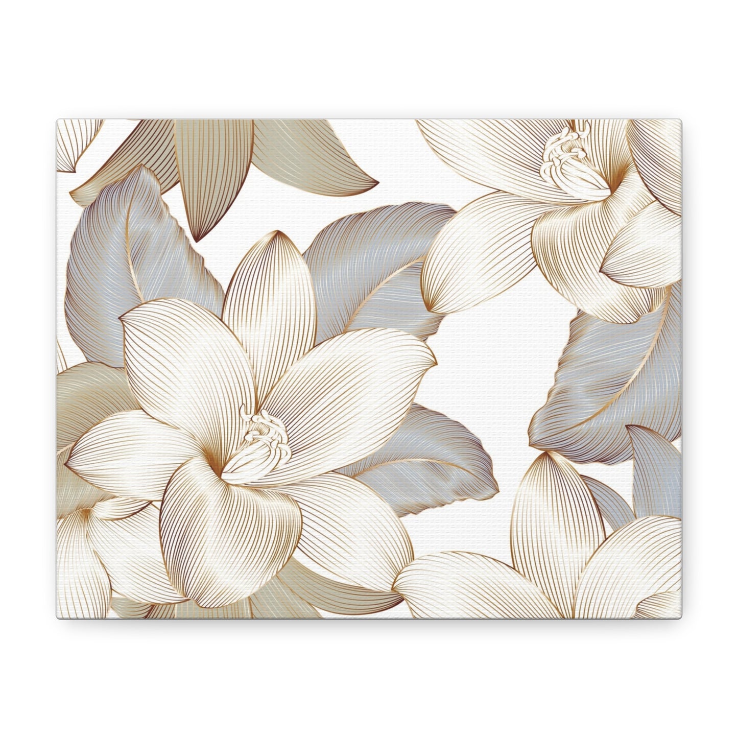 Floral Canvas Wall Art 10"x 8"