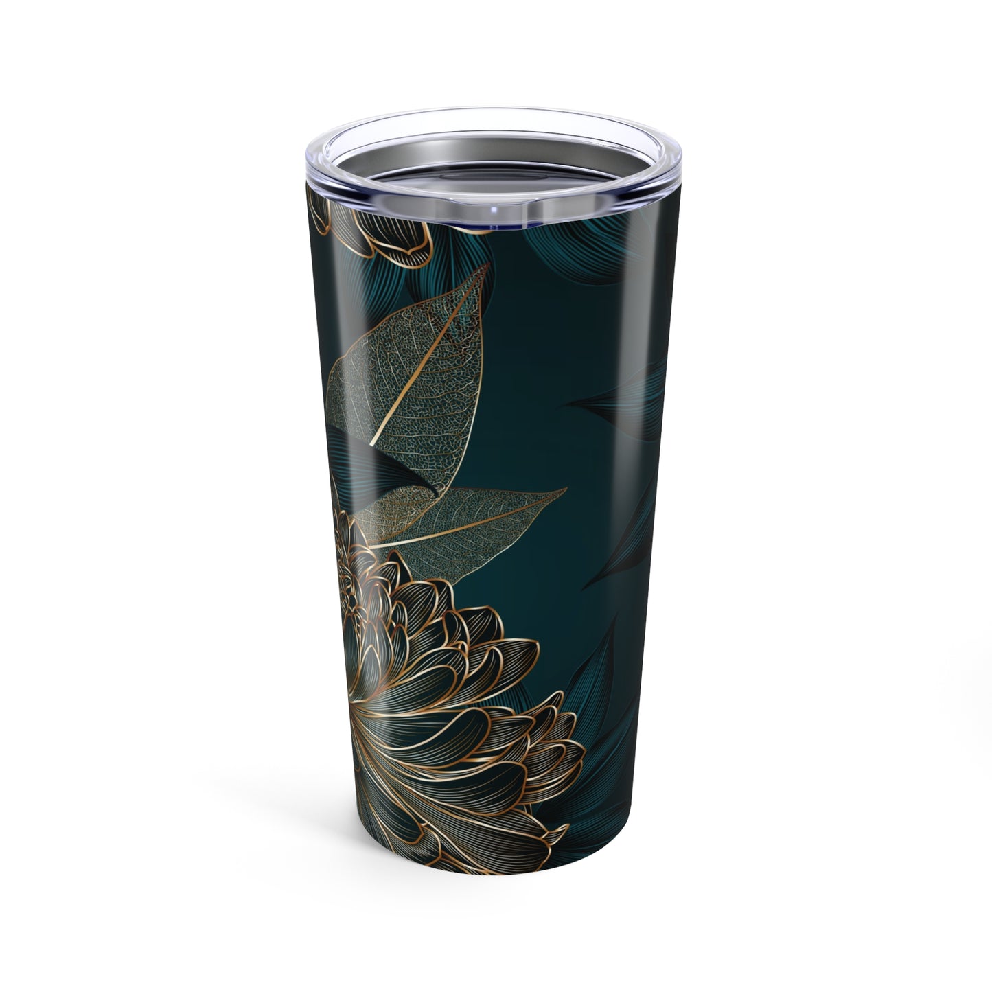 Floral Design Tumbler 20 oz.